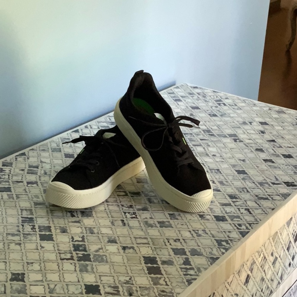 Black Canvas Sneakers